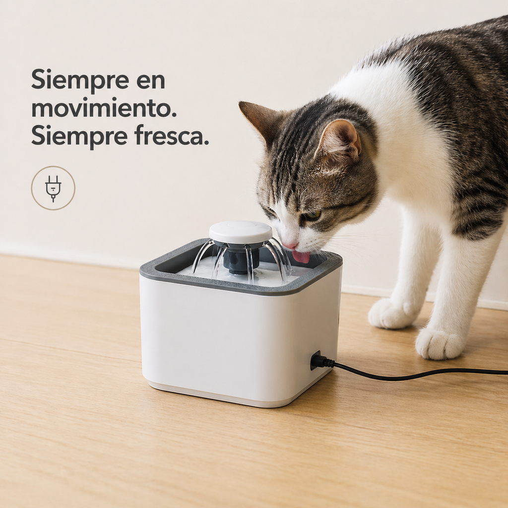 Fuente de Agua para Mascota 2.5 L