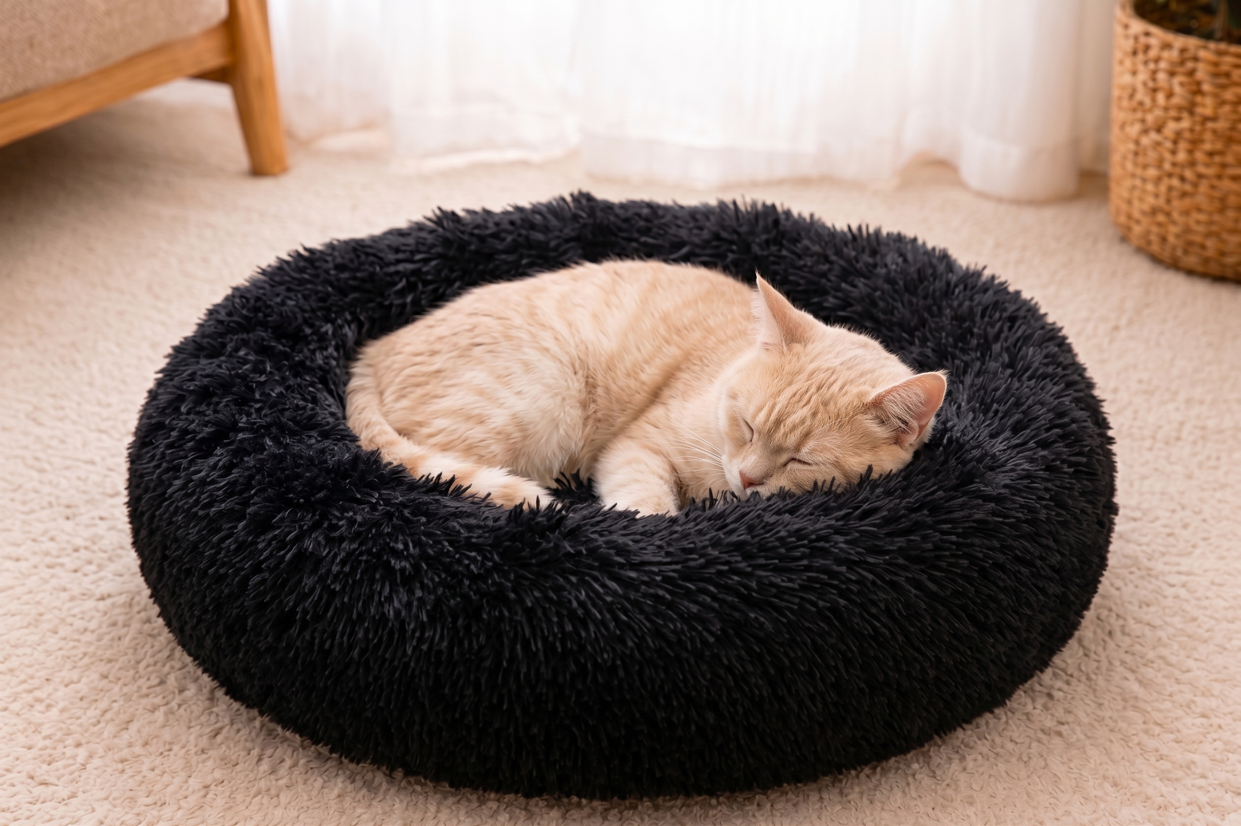 Cama Antiestrés Para Mascotas 60cm