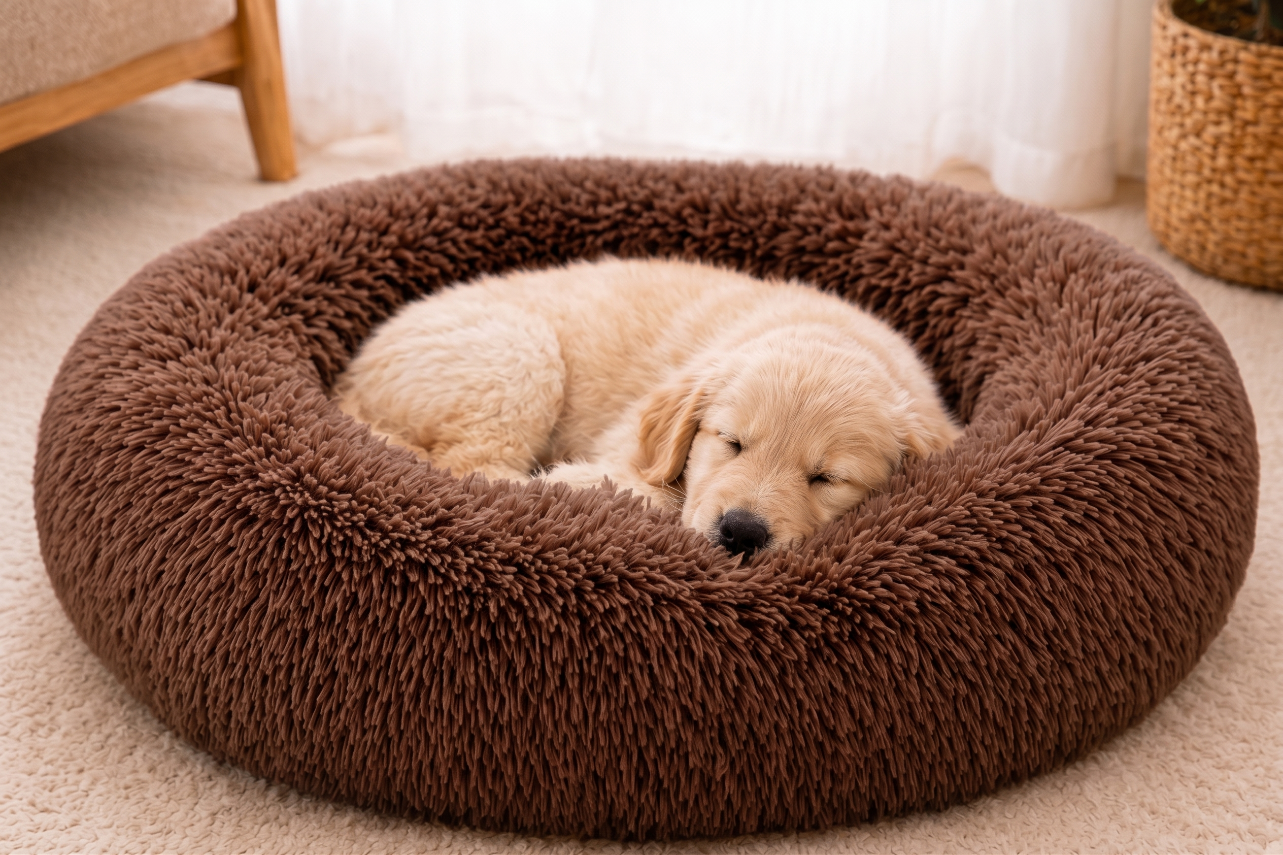 Cama Antiestrés Para Mascotas 60cm